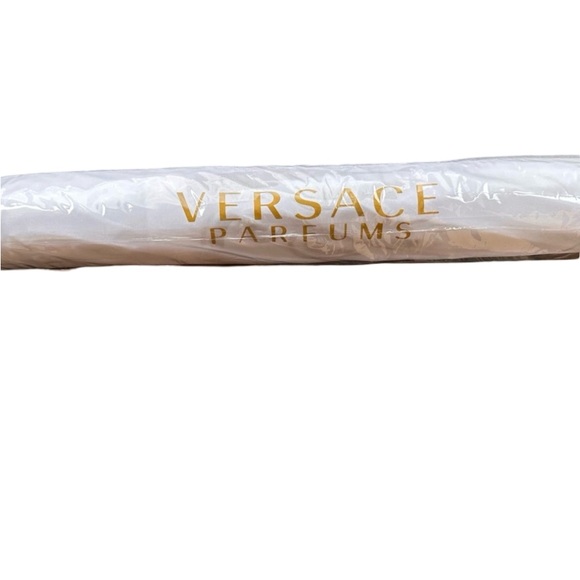 Versace Medusa Limited Fragrance Collection - 31" Large Umbrella. White and Gold - Picture 6 of 10